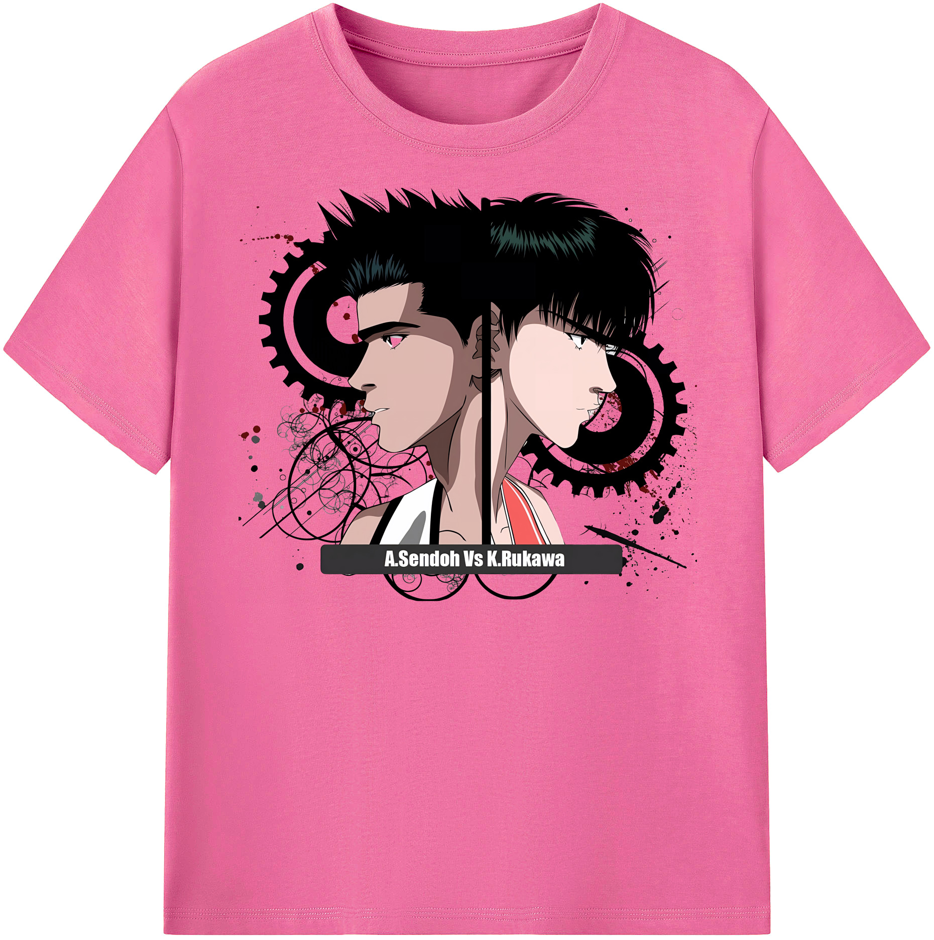 （画像用） SLAM DUNK／スラムダンク レディースカジュアルプリントTシャツ（綿100％）
